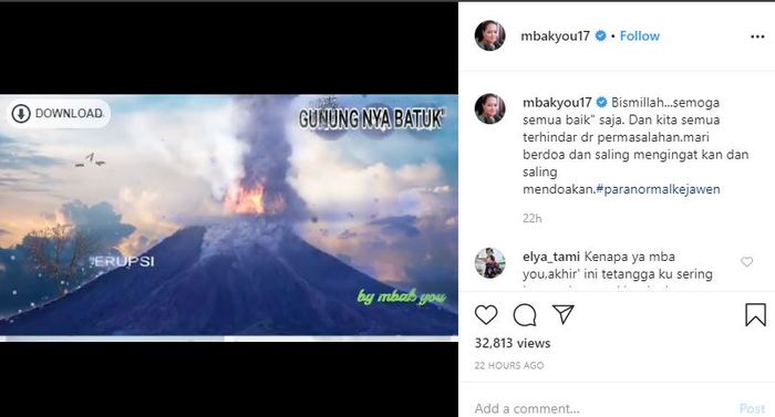 Postingan Mbak You