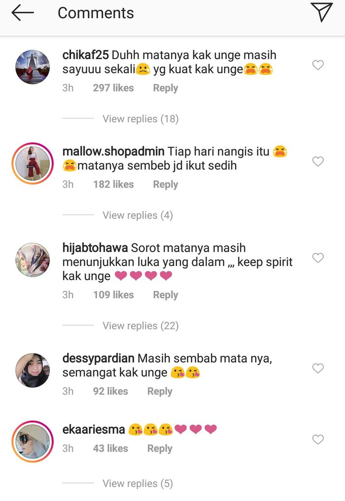 Komentar netizen di unggahan terbaru Maia Estianty
 
