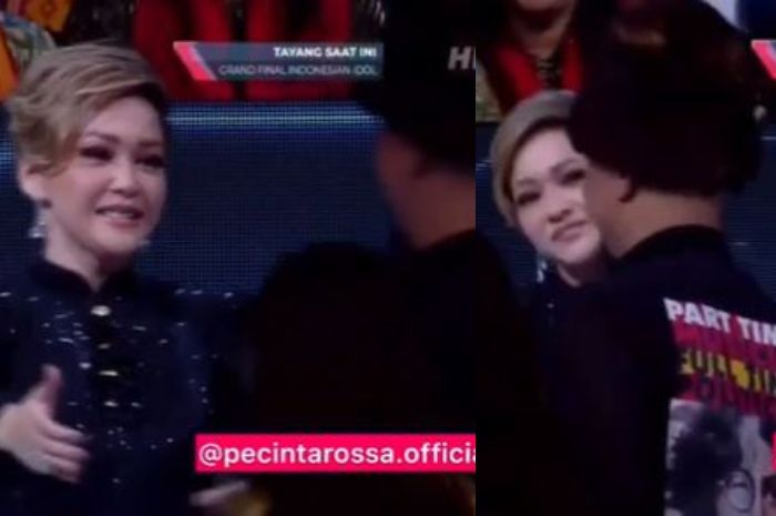 Momen cipika-cipiki Ahmad Dhani dan Maia Estianty