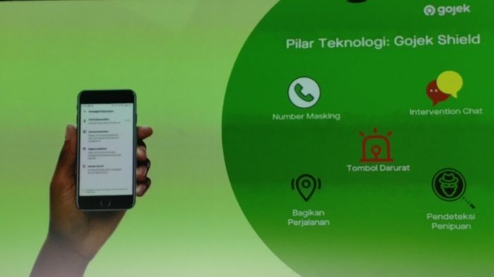 Beberapa fitur yang ada dalam pilar <a href='https://bogor.tribunnews.com/tag/gojek' title='Gojek'>Gojek</a> SHIELD.