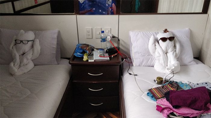 Handuk Hotel Berbentuk Unik