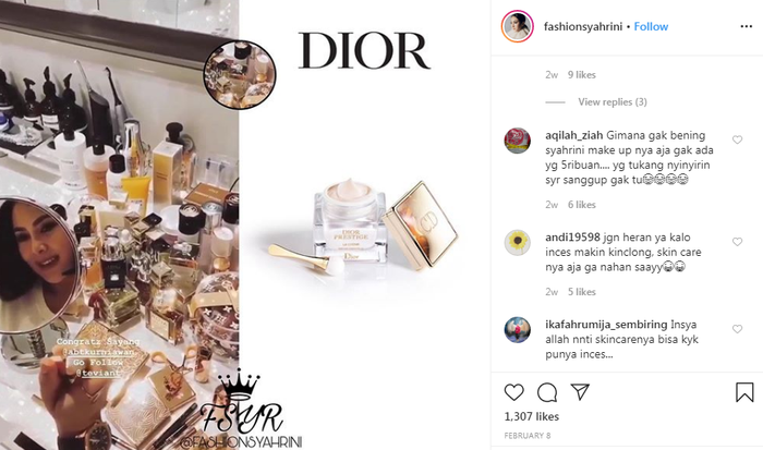  Dior 'Prestige Le Creme Texture Essentielle', Rp 5.600.000.