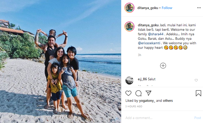 Sambutan Dita pada istri baru suaminya