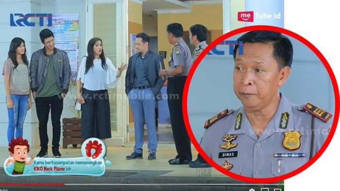Masran dalam satu frame bersama Aditya Zoni, Susan Sameh, Rommy Sulastyo dalam sinetron Hati Yang Memilih.