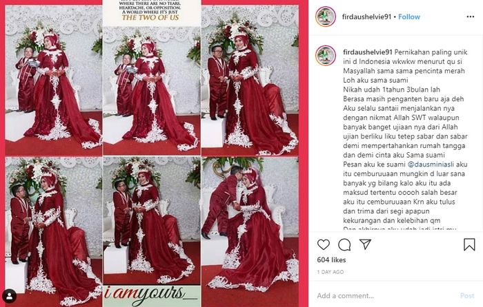 Unggahan Istri Daus Mini