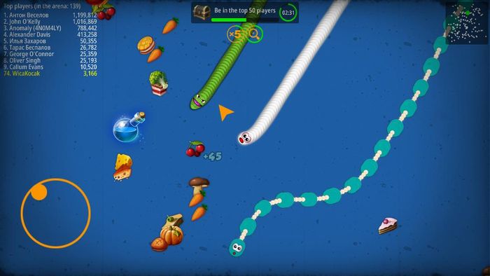 Wormszone Io Hungry Snake Becomes Best Game Action Category Everyday News