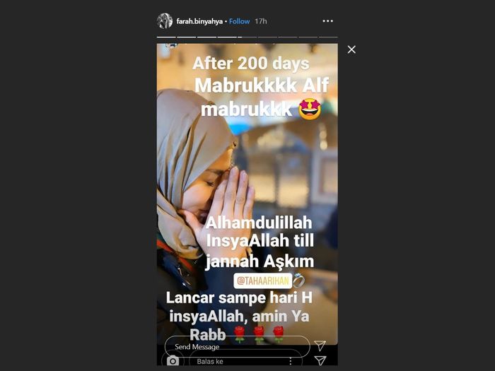 Unggahan istri baru Mustafa Daood