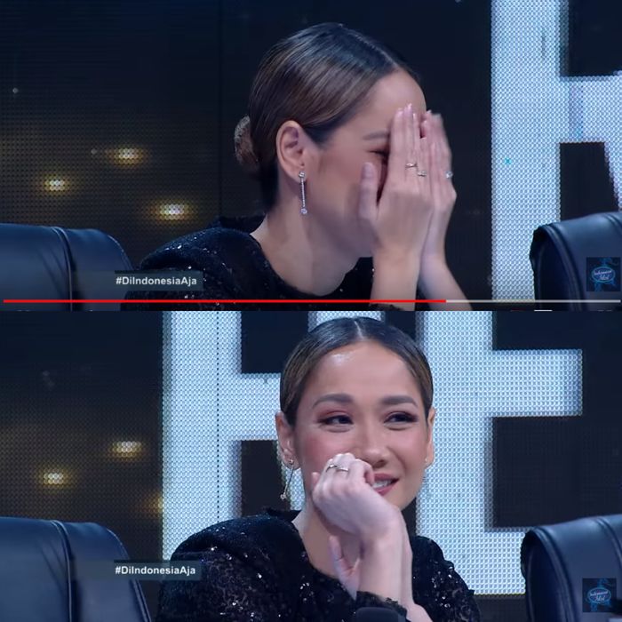 BCL tertawa karena kesalahan Anang Hermansyah