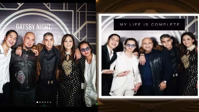 Irwan Mussry dan Ahmad Dhani saat bersama Maia Estianty dan Al El Dul