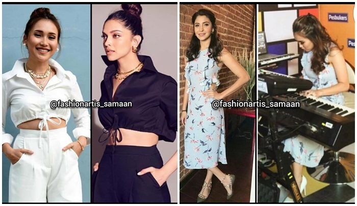Ayu Ting Ting pakai OOTD yang sama dengan Deepika Padukone dan Anushka Sharma disebut tak punya gaya oleh netizen.