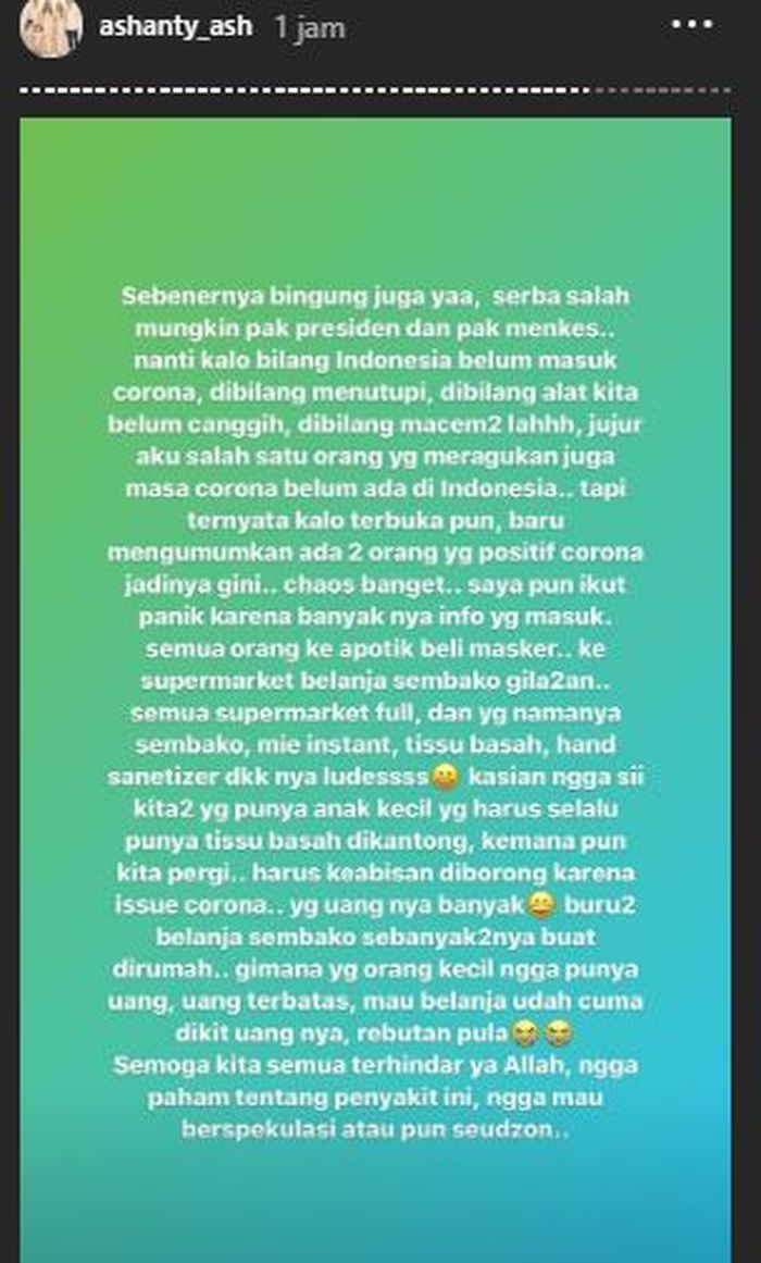 Curhatan Ashanty