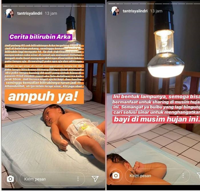 Tantri KotaK kena omel warganet saat berikan tips menghangatkan bayi