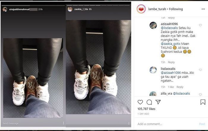 Zaskia Gotik dituding pelakor