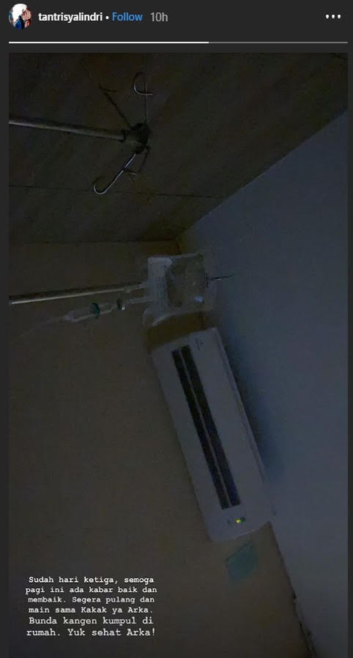 Anak Kedua Tantri Kotak Masuk Ruang Perawatan Intensif di Rumah Sakit, Arda Naff Tulis Pesan Pilu: Kita Hadapin Bareng