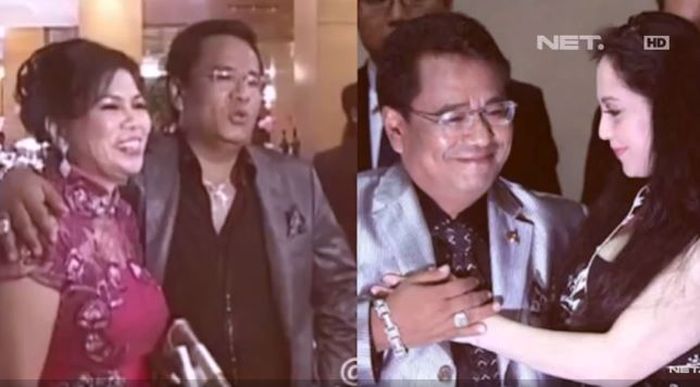 Hotman Paris, Agustianne Marbun dan Meriam Bellina