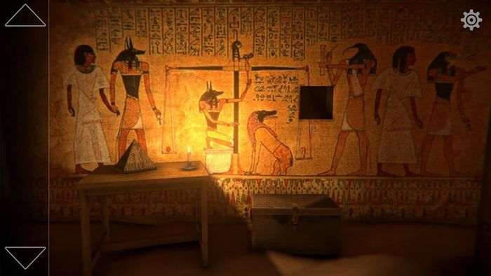 Egyptian-themed locations are also featured in this game