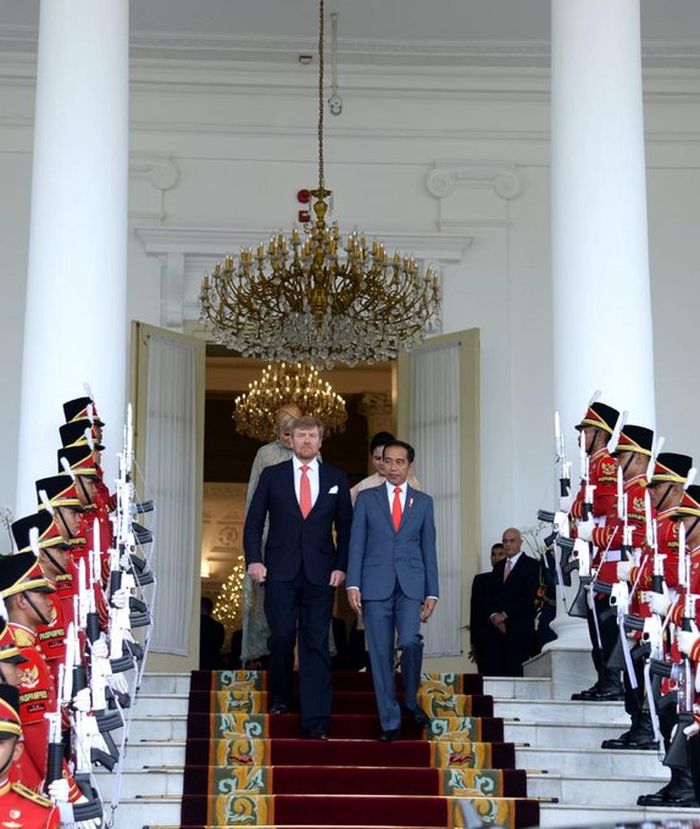 Kunjungan kenegaraan Raja Willem-Alexander dan Ratu Maxima ke Istana Bogor (10/3/2020)