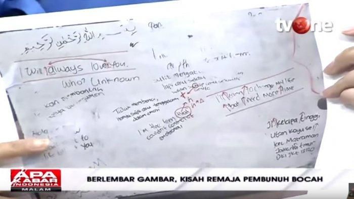 Tulisan tangan NF, YouTube Talk Show tvOne