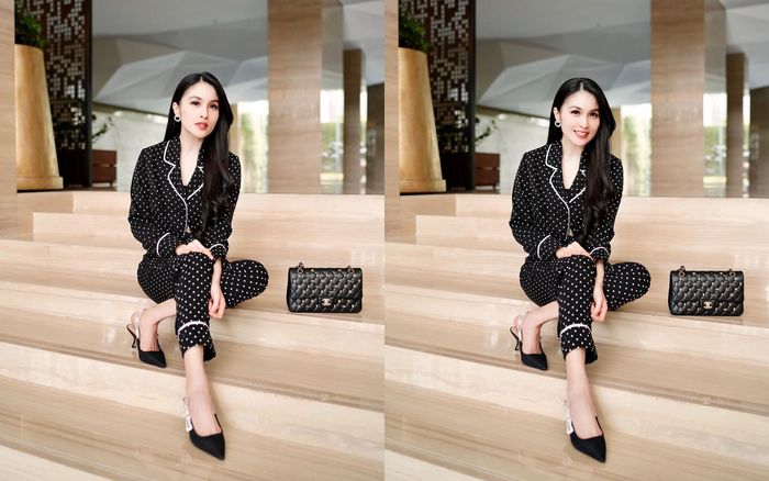 Sandra Dewi Cuek Letakkan Tas Harga Lebih Dari Rp 100 Juta di Lantai, Netizen Justru Salfok dengan Bajunya yang Mirip Piyama