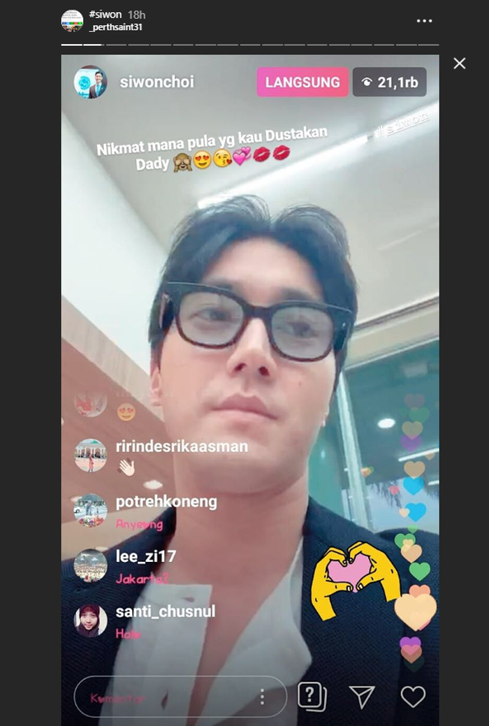 Siwon berkunjung ke Indonesia