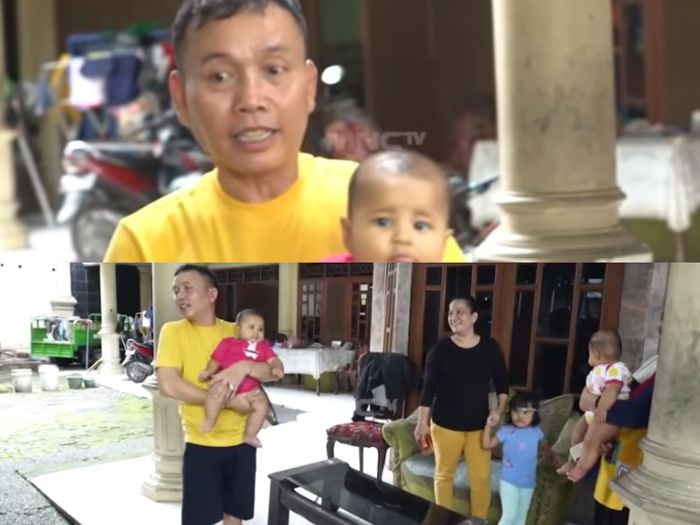 Kolase Instagram/ Keluarga Ting Ting MNC TV
Abdul Rozak minta cucu ke Ayu Ting Ting.