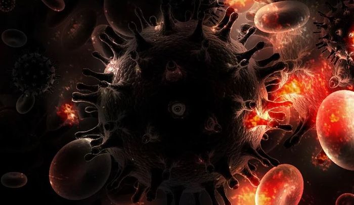 Ilustrasi virus HIV