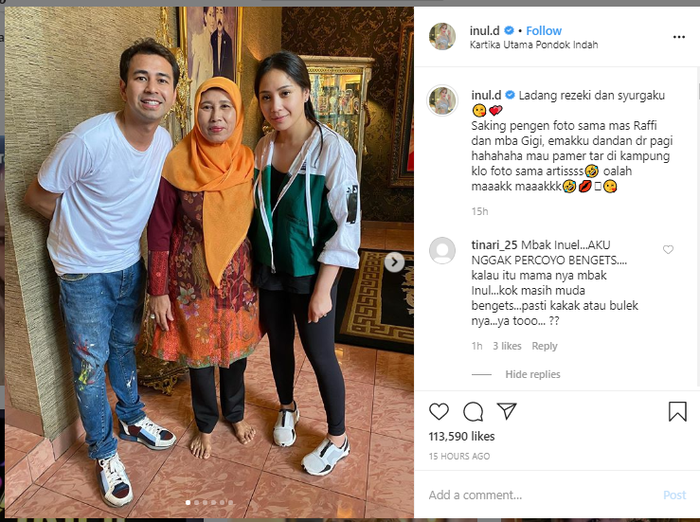 Postingan Inul Daratista