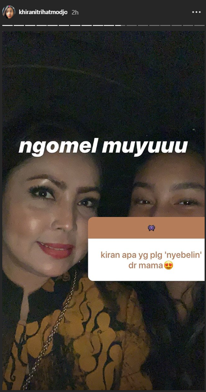 Putri sulung Mayangsari,Khirani, ungkap hal ini tak disukai dari ibunya