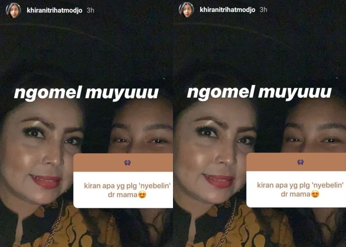 Jawaban Khirani Trihatmodjo soal kelakuan Mayangsari yang membuatnya kesal