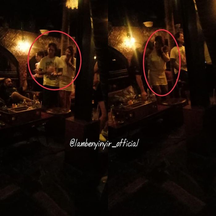 Chef Juna dan Tamara Bleszynki kepergok di kelab malam
