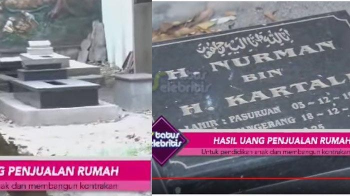 Makam suami pertama Muzdalifah
