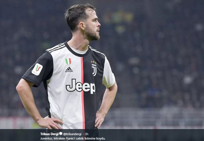 Gelandang tengah Juventus, Miralem Pjanic.