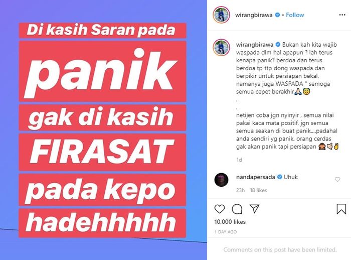 Firasat Wirang Birawa