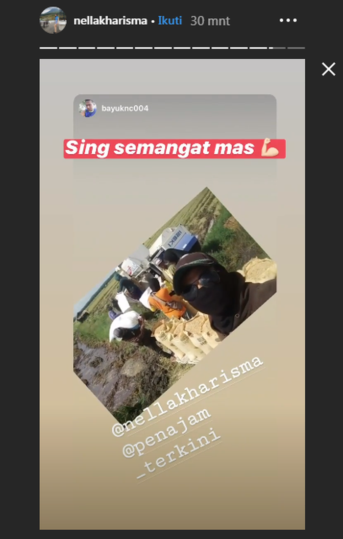 Nella Kharisma naik speedboat bareng Cak Malik