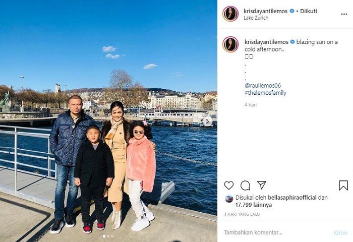 Postingan Krisdayanti yang berlibur ke Swiss di tengah wabah virus corona