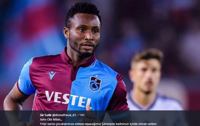 Eks gelandang tengah Chelsea, John Obi Mikel, mutuskan meninggalkan  Trabzonspor akibat wabah virus Corona di Turki.