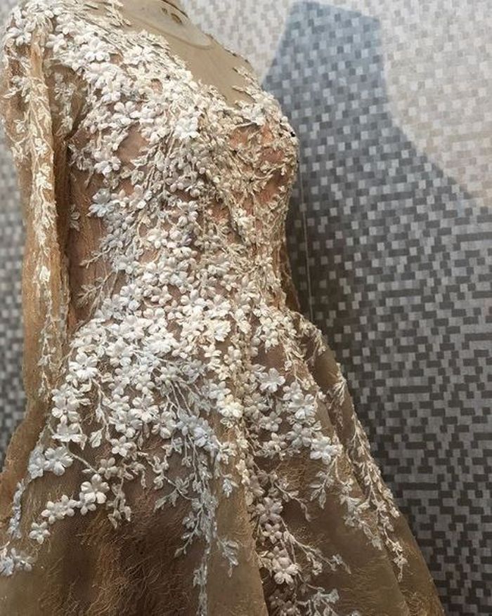 Ciripa jadi designer gaun pengantin