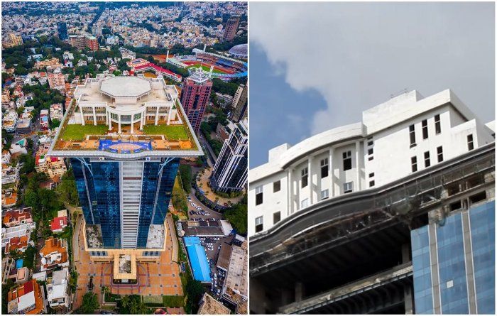 Penampakan 'Gedung Putih' yang dibanngun Vijay Mallay