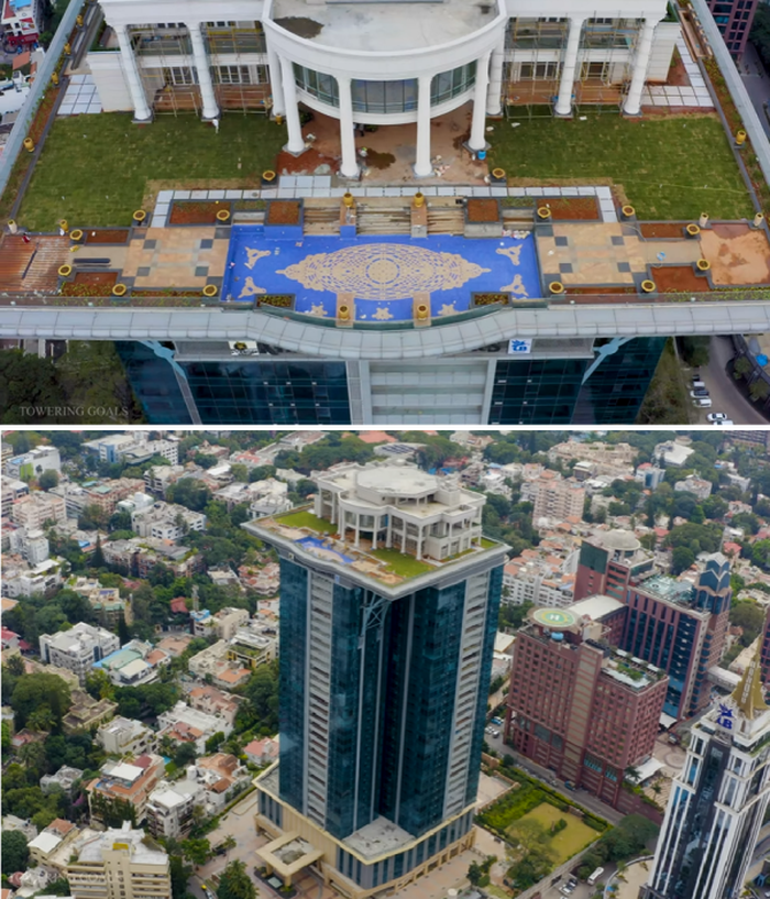 Penampakan 'Gedung Putih' milik Vijay Mallay