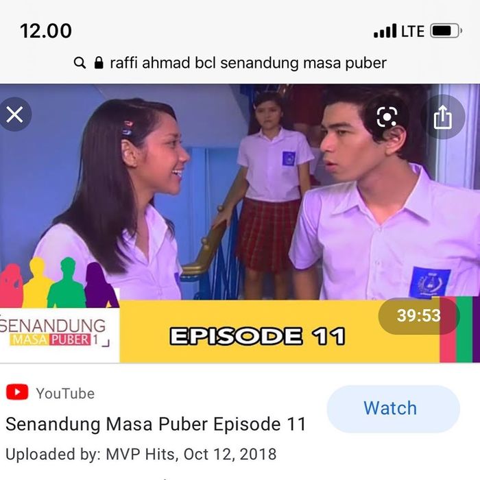 Penampilan jadul BCL saat main sinetron dengan Raffi Ahmad di hari ulang tahun sang sitri mendiang Ashraf Sinclair