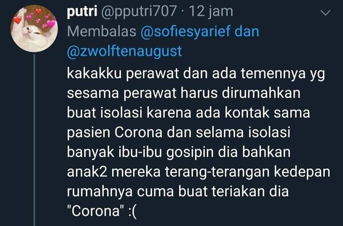 Warganet ceritakan pengucilan terhadap petugas medis.