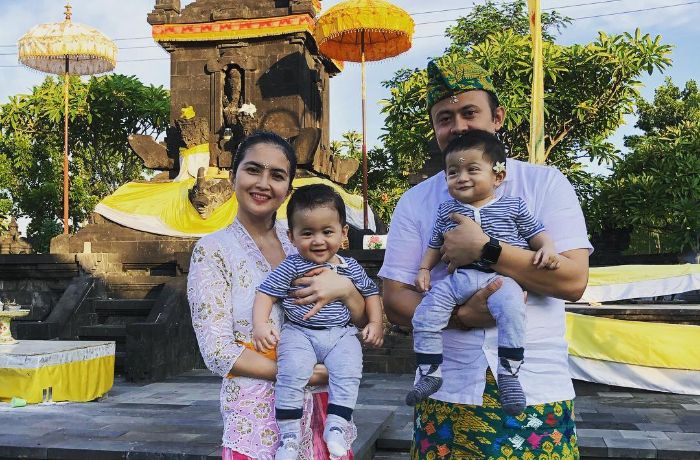 Kadek Devi Rayakan Hari Raya Nyepi 2020