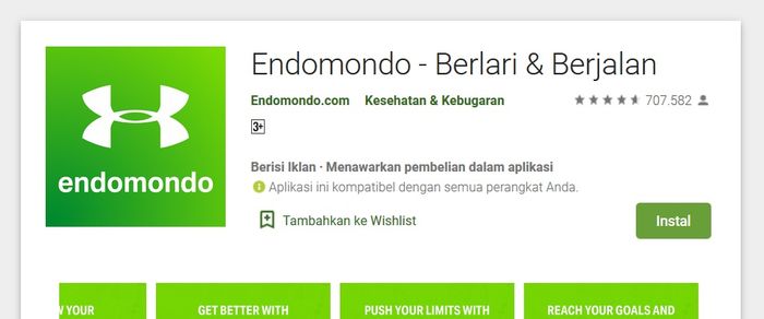 Aplikasi Endomondo