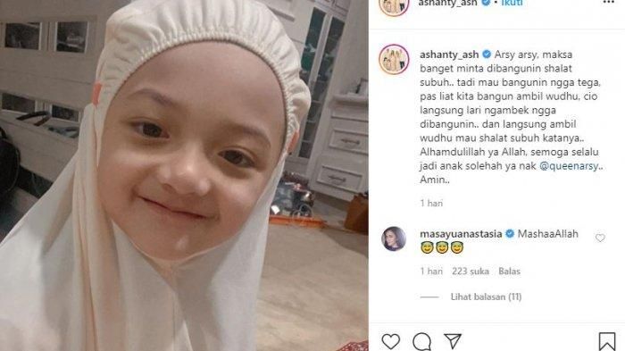 Unggahan <a href='https://bogor.tribunnews.com/tag/ashanty' title='Ashanty'>Ashanty</a>