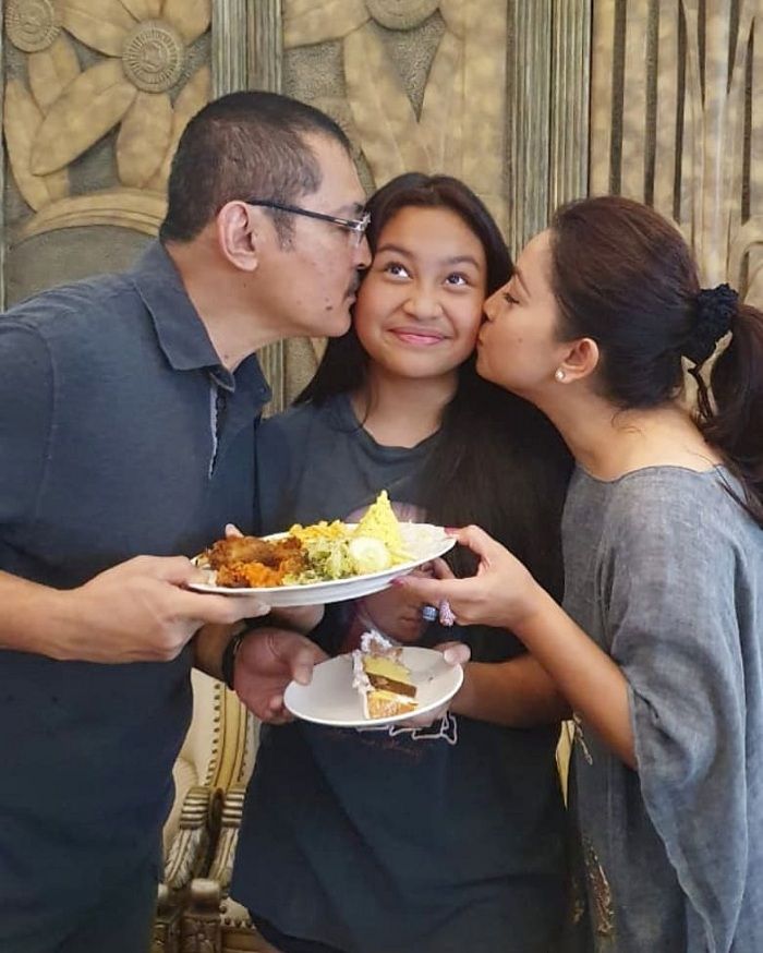 Potret ulang tahun putri Mayangsari, Khirani Trihatmodjo ke-14