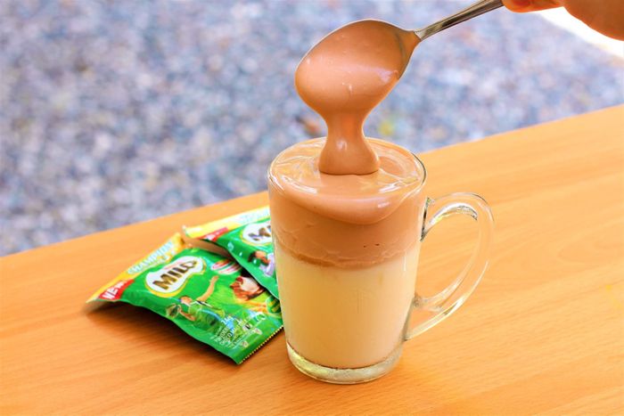 Dalgona Milo