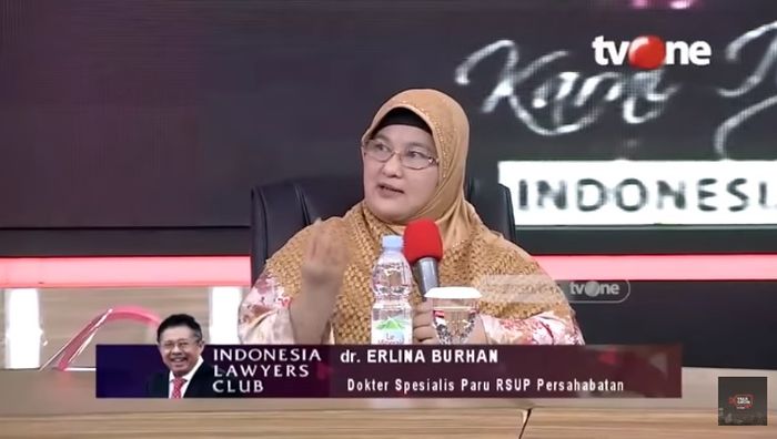 Erlina Burhan jelaskan soal jenazah corona yang berpotensi menularkan virus.