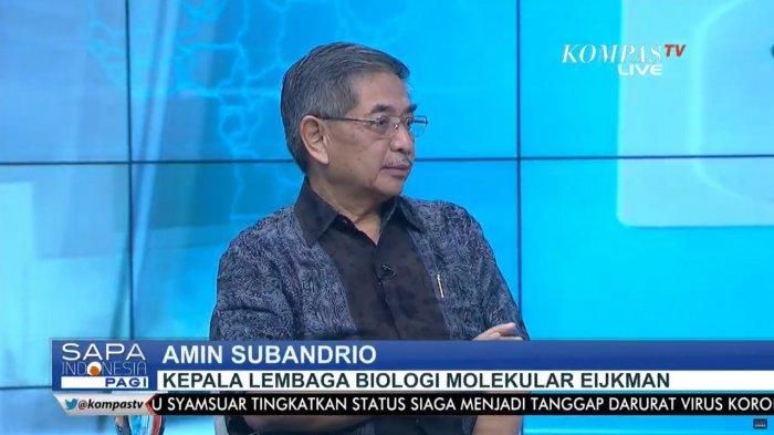 Kepala Lembaga Biologi Molekuler Eijkman, Amin Subandrio