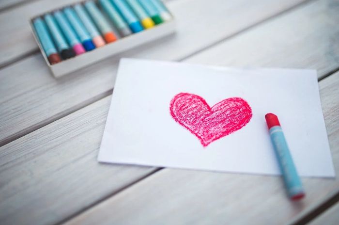 ilustrasi jatuh cinta