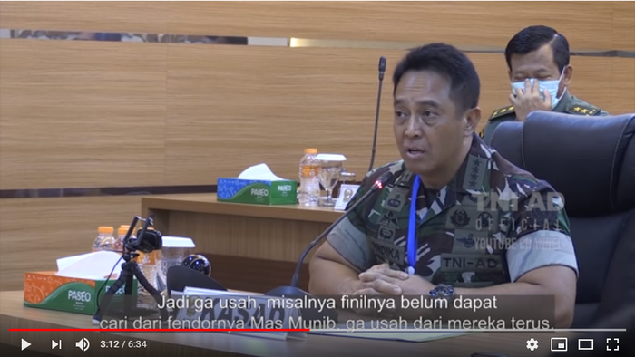 KSAD Jenderal TNI Andika Perkasa
